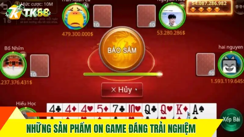 Những sản phẩm đáng trải nghiệm nhất ON Game