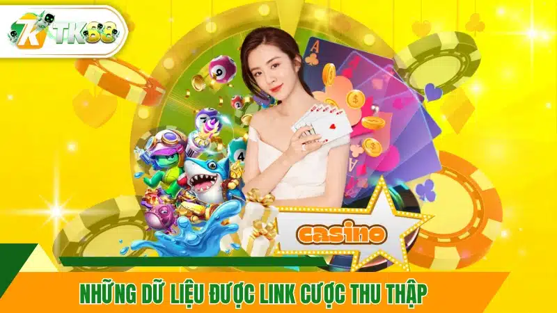 Những dữ liệu được link cược thu thập