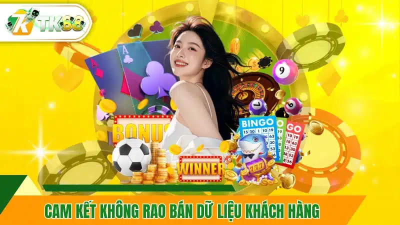 Cam kết không rao bán dữ liệu khách hàng