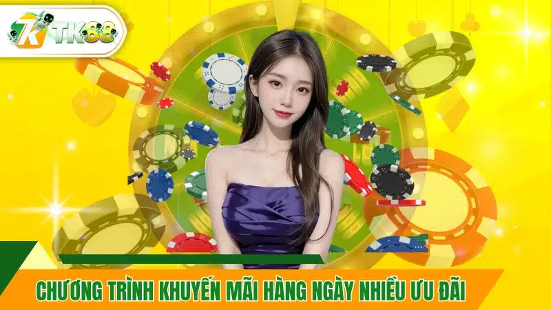Chương trình khuyến mãi hàng ngày nhiều ưu đãi